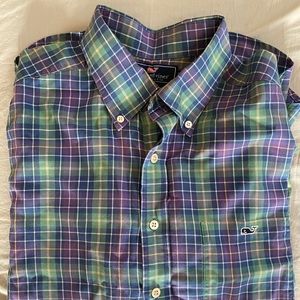 Vineyard Vines Slim Fit Tucker Shirt/ Men’s M